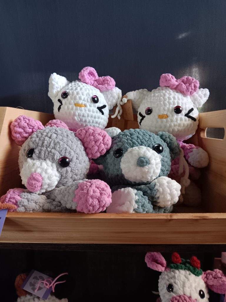 Hand knitted Animals